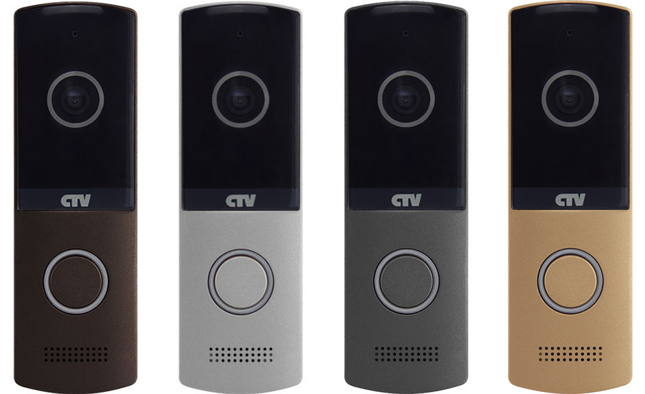 Вызывные панели для видеодомофонов CTV