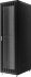 Шкаф напольный 19" 42U GYDERS GDR-426010BM 600x1000x2085 мм металлическая дверь, черный