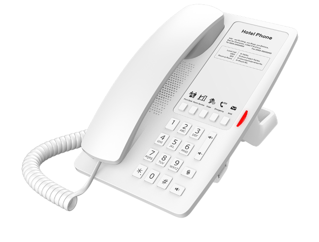 Fanvil H4 white отельный IP телефон