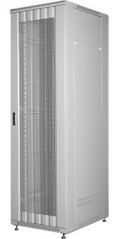 Шкаф 19 напольный 47U GYDERS GDR-478010GP 800х1000х2250 мм, серый, перфорированные двери