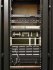Телекоммуникационный шкаф 19 27U металлическая дверь черный GYDERS GDR-276060BM