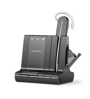 Plantronics W745/A-APC82, Savi, беспроводная гарнитура PL-W745/A-APC82 с электронным микролифтом для стационарного телефона Cisco